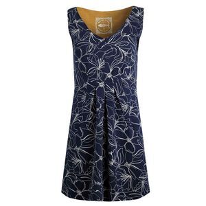 Weird Fish Womens/Ladies Indus Printed Jersey Tunic / Dark Navy